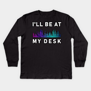 Audio Engineer Kids Long Sleeve T-Shirt